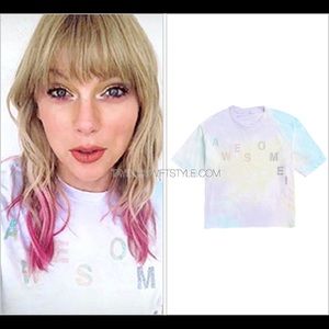 Taylor Swift Me! Tie Dye Crop Top